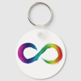 neurodiversity logo keychain