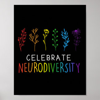 Neurodiversity Mental Health Autism Awareness 1  Poster