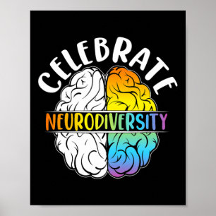 Neurodiversity Mental Health Autism Awareness 2  Poster