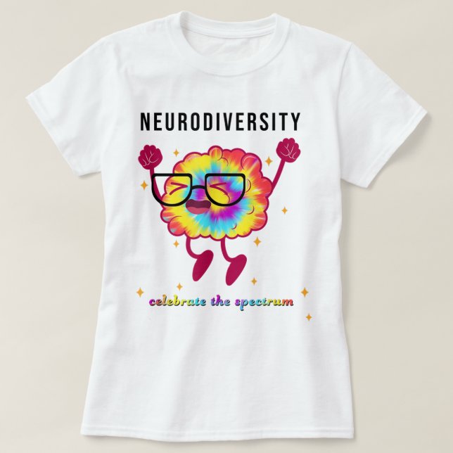 Neurodiversity Shirt Autistic Acceptance Autism Aw (Design Front)