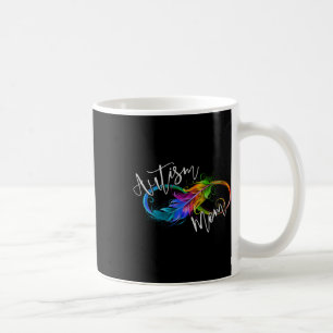 Neurodiversity Symbol Rainbow Infinity Autism Mom Coffee Mug