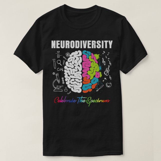neurodiversity T-Shirt (Design Front)