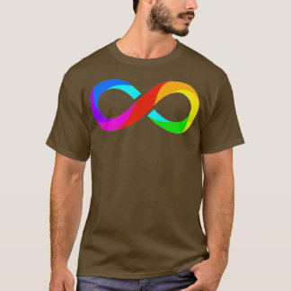 Neurodiversity The rainbow infinity sign T-Shirt