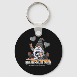 Neuroendocrine Cancer Awareness Keychain