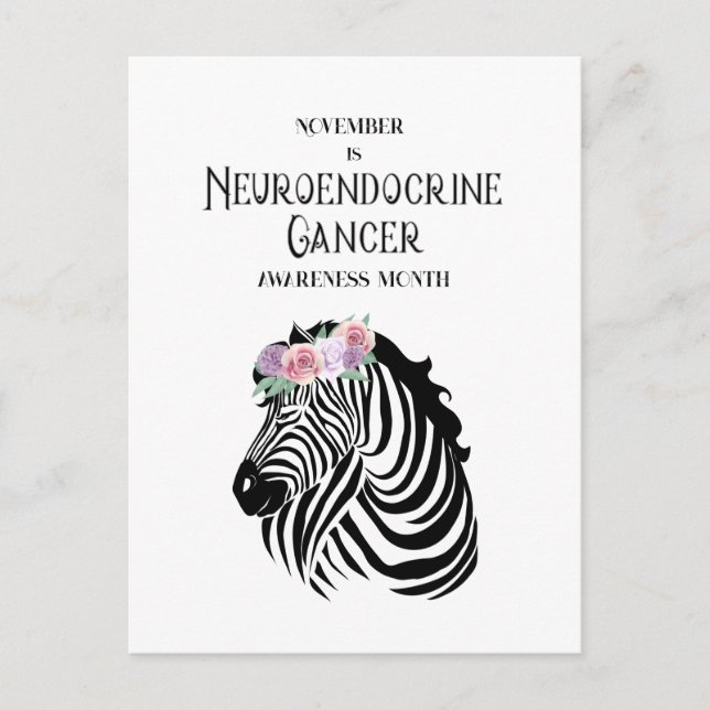 Neuroendocrine Cancer Awareness Postcard (Front)