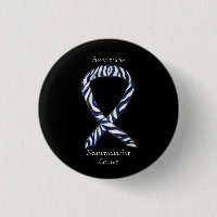Neuroendocrine Cancer Awareness Ribbon Custom Pin