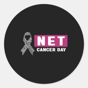 Neuroendocrine Cancer Awareness - World NET Cance Classic Round Sticker