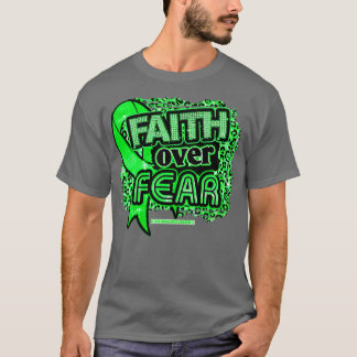 Neurofibromatosis Awareness Ribbon Faith Over Fear T-Shirt