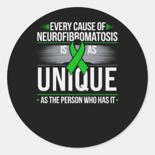 Neurofibromatosis Awareness – Support  Classic Round Sticker