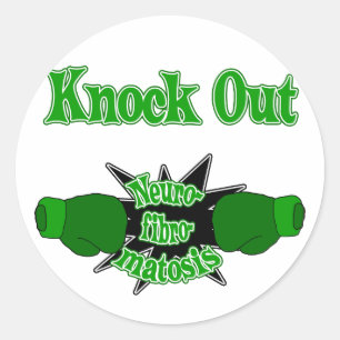 Neurofibromatosis Classic Round Sticker