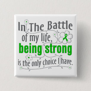 Neurofibromatosis In the Battle 2 Inch Square Button