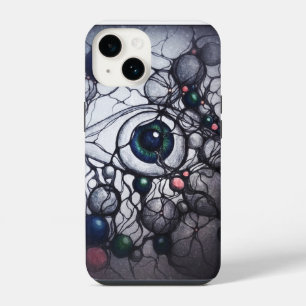 Neurographic Eye Perception Abstract iPhone 14 Case