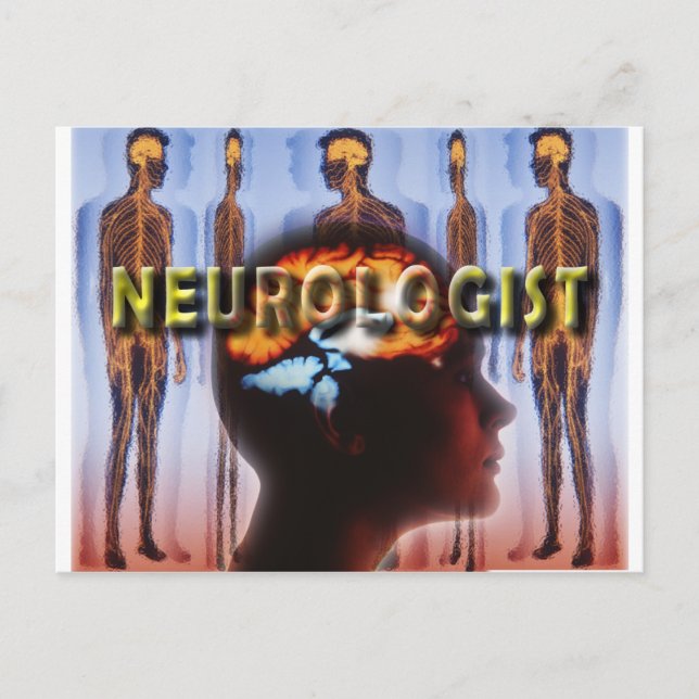 NEUROLOGIST NEUROLOGY POSTCARD (Front)