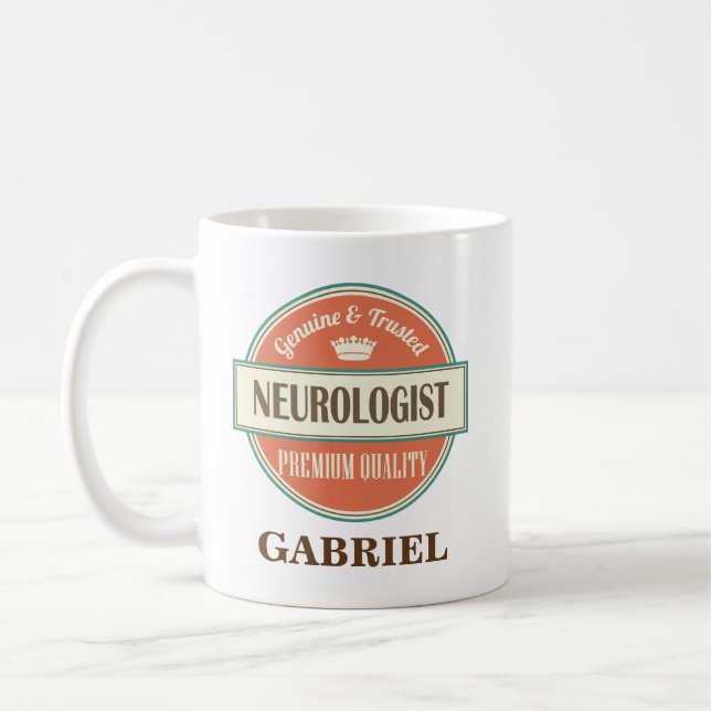 Neurologist Personalized Office Mug Gift (Left)