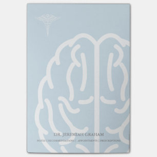 Neurologist Psychiatrist Personalized Name Post-it Notes