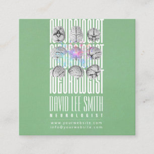 Neurologue Tipographyc carte de visite