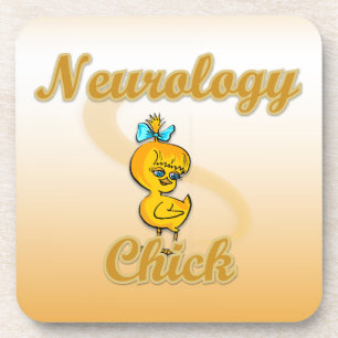 Neurology Chick Coaster