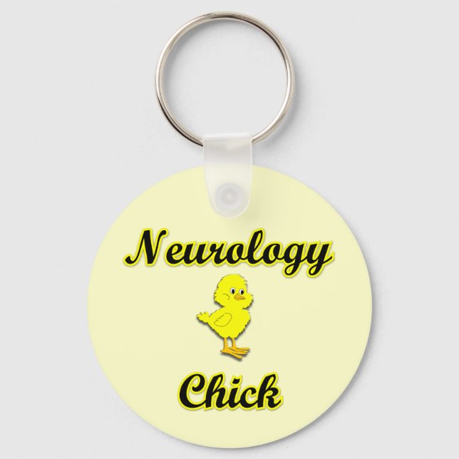 Neurology Chick Keychain (Front)