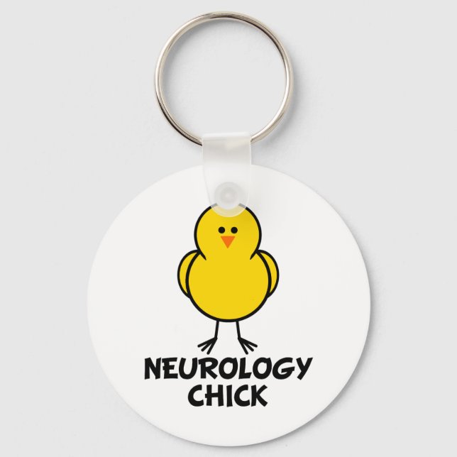 Neurology Chick Keychain (Front)
