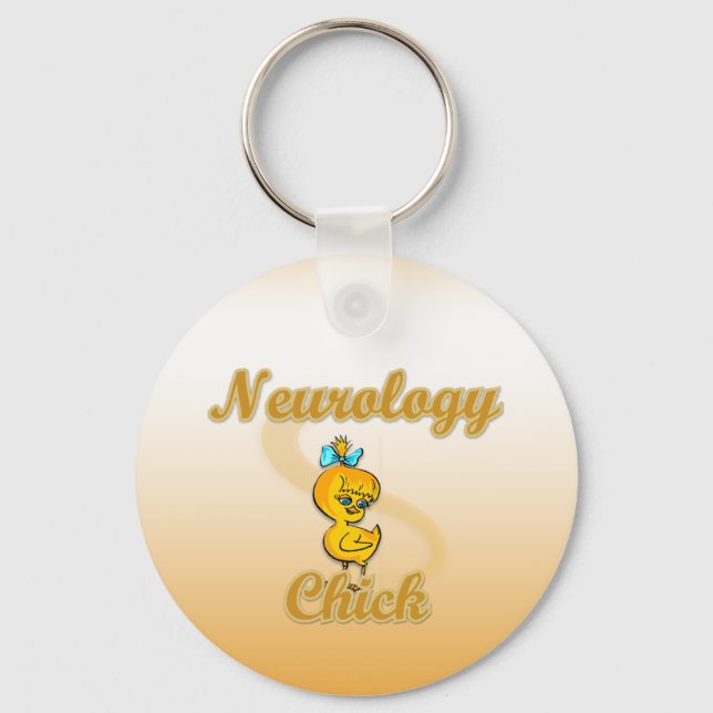 Neurology Chick Keychain (Front)