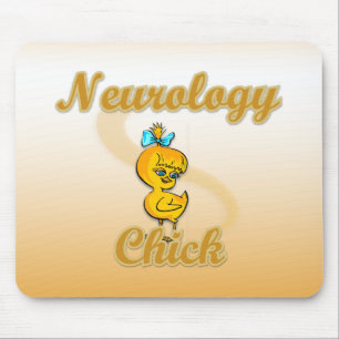 Neurology Chick Mouse Pad