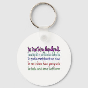 Neurology Nurse Hilarious Gifts, Unique Saying Keychain