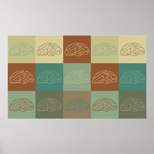 Neurology Pop Art Poster (Front)