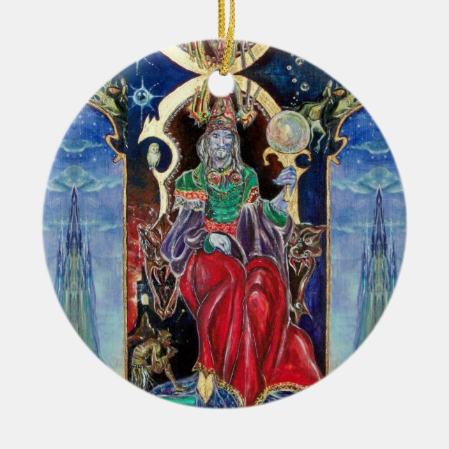 NEUROMANCER CERAMIC ORNAMENT (Front)