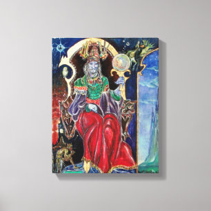 NEUROMANCER Magician King Canvas Print