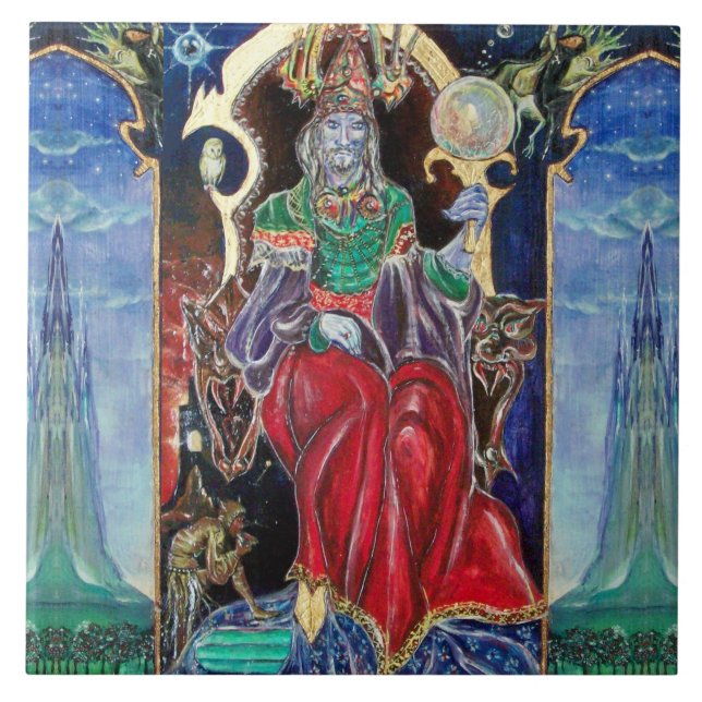 NEUROMANCER Magician King,Fantasy Tile (Front)