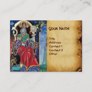 NEUROMANCER  parchment Business Card