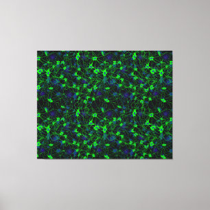 Neuron City Canvas Print
