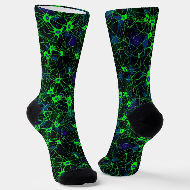 Neuron City Socks #2 (Angled)