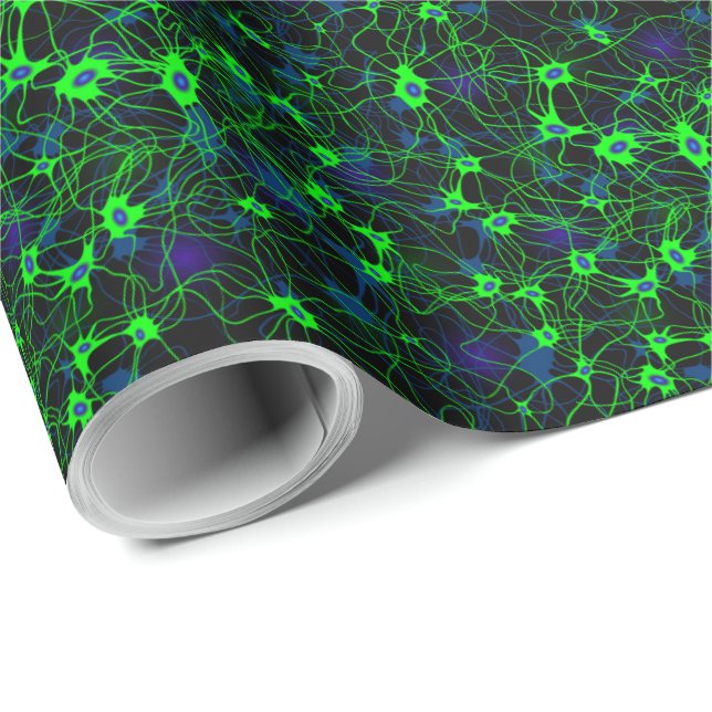 Neuron City Wrapping Paper (Roll Corner)