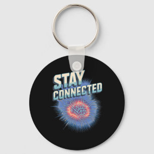 Neuronal Histology Funny Gifts For Scientist Stick Keychain