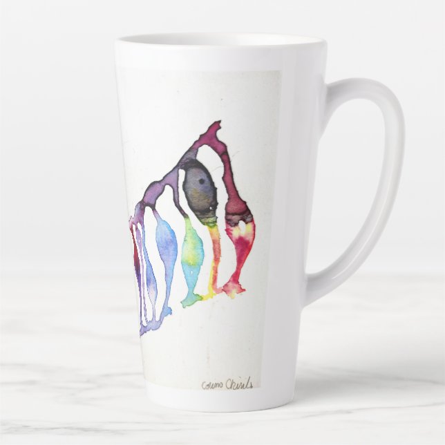 Neuronal stem cells latte mug (Right)