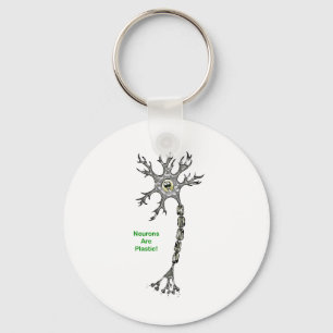 Neurons Are Plastic! Keychain