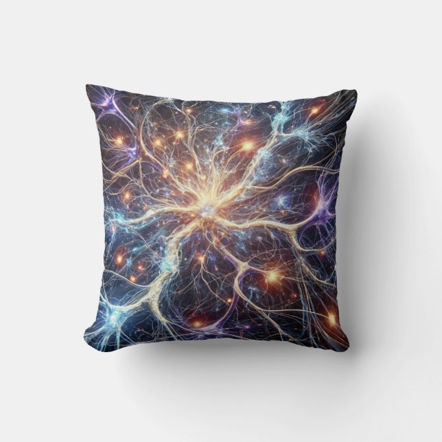 Neurons Lancer Oreiller (Recto)