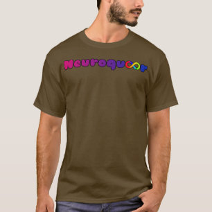 Neuroqueer bi flag infinity neurodivergent autisti T-Shirt