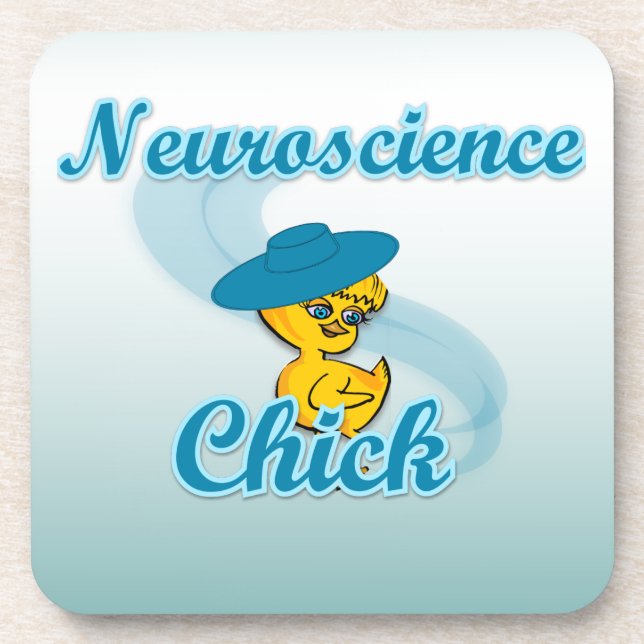 Neuroscience Chick #3 Coaster (Front)