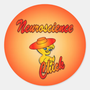 Neuroscience Chick #5 Classic Round Sticker