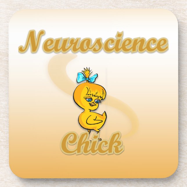 Neuroscience Chick Coaster (Front)