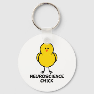 Neuroscience Chick Keychain