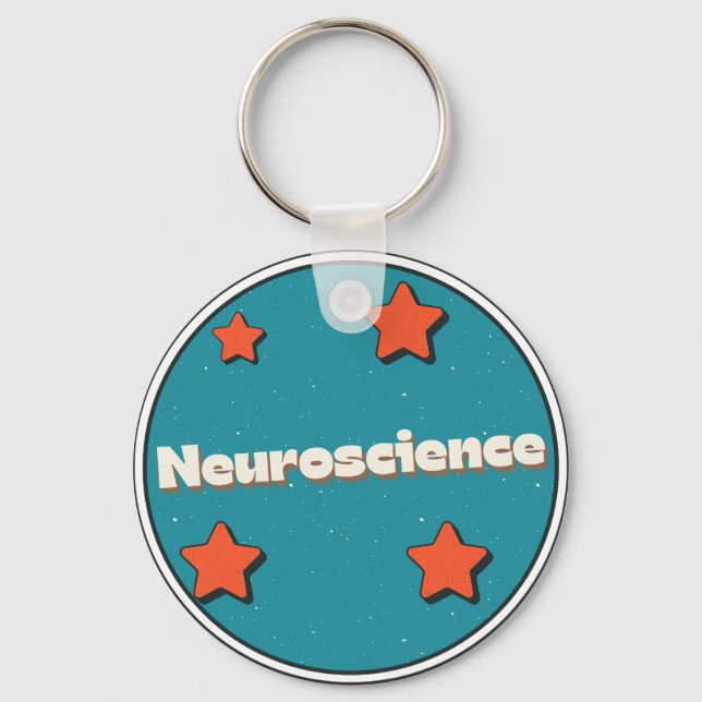Neuroscience Keychain (Front)