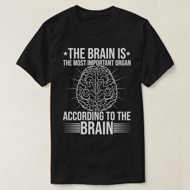 Neuroscience Neuroscientist Neuropsychology Neurol T-Shirt (Design Front)