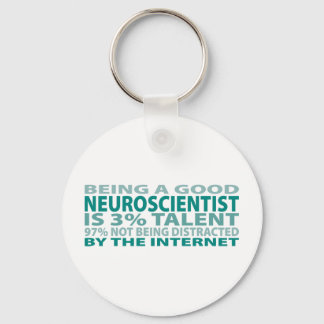 Neuroscientist 3% Talent Keychain