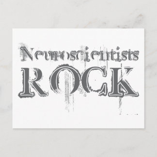 Neuroscientists Rock Postcard