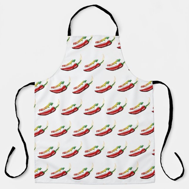 Neurospicy (3D Text) with Pepper Apron (Front)