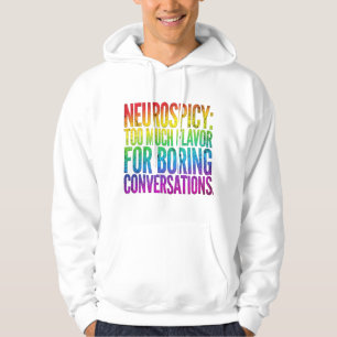 Neurospicy - Bold Statement Neurodiverse Mens  Hoodie