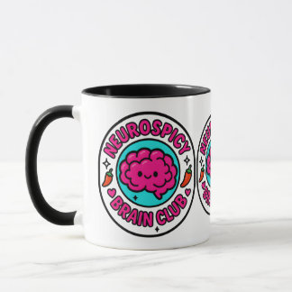 Neurospicy Brain Club Inclusive Neurodivergent Mug